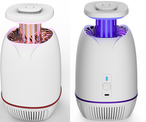 Lampe électronique anti-moustiques pour la saison estivale Piège à mouches UVA Lampe enfichable pour l'intérieur et l'extérieur <span class=keywords><strong>Exterminateur</strong></span> <span class=keywords><strong>de</strong></span> lutte antiparasitaire pour le bureau et la cuisine - Product Image 6