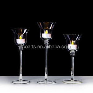 Popular Candlesticks Crystal Tealight Glass Candle Holder - Product Image 2