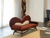 Canapé rembourré 2 3 4 places avec cadre en bois massif Fauteuil confortable Siège Moderne Unique Luxe Villa Maison Salon Inclinable
