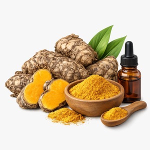 Extracto de Cúrcuma en Polvo, Ingredientes Alimenticios Naturales para Bebidas, Suministro para Exportación a Granel - Product Image 1