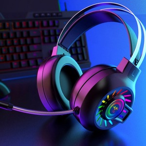 Casque de jeu H300 RGB, circum-auriculaire, avec transducteur dynamique, filaire, pour jeux sur PC - Product Image 1