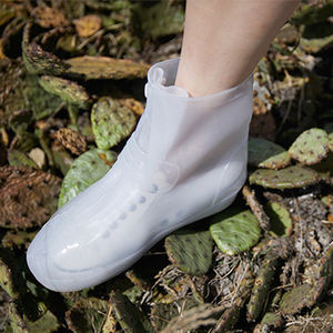 पर्ची प्रतिरोधी बारिश सायक्लिंग पुन: प्रयोज्य धो सकते हैं निविड़ अंधकार बूट से अधिक चलने के लिए शामिल किया गया - Product Image 3