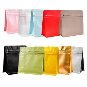 Muestra de diseño gratis de fábrica 250/500/1000g café colombiano/Brasil bolsa de embalaje de granos de café con cremallera y válvula - Product Image 1