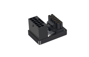 Tarjeta gráfica <span class=keywords><strong>GPU</strong></span> adaptador de fuente de alimentación conector de giro en U de 180 grados 12 + 4P 16P a 16P para cable de tarjeta de chasis de escritorio PH316 - Product Image 4