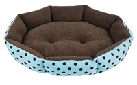 Tempat Tidur Hewan Peliharaan Kecil Murah Berbahan Polyester Ramah Lingkungan dengan Pola Solid yang Laris Manis untuk Anjing