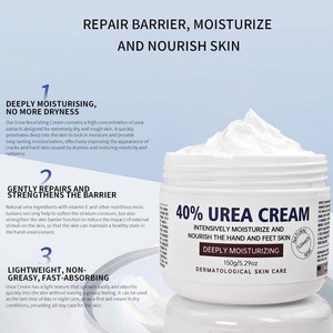 Crème éclaircissante et adoucissante pour les mains et les pieds, anti-fissures, 40% d'<span class=keywords><strong>urée</strong></span>, en pot plastique, pour le corps et les pieds - Product Image 2