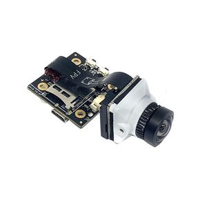 JINJIEAN White Snake DIY FPV Racing Drone 2.1mm 1.8 Lens 1080P HD DVR Support 128G <b>Memory</b> <b>Card</b> PAL/NTSC Adjustable Camera White - Product Image 3