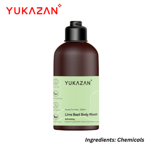 Malaysia Top Seller Yukazan Lime Basil Body Wash 230ml B2B Best Supplier Guarantee Premium Quality Citrus Fresh Rejuvenating - Product Image 2