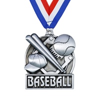 Medallas de Béisbol al por Mayor LY, Medallas y Trofeos Deportivos de Aleación de Zinc Fundido a Presión Personalizados