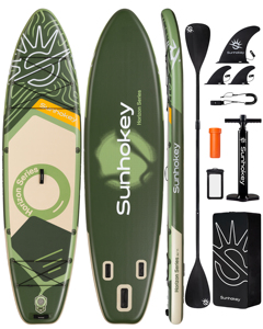 Factory OEM Customized Logo Surfing Hot Welding Seam Paddle Board SUP <b>Inflatable</b> Stand up for Water Sports SH06/3 Stable Constru - Product Image 1