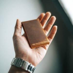 Boshiho Mini <b>Card</b> <b>Holder</b> Smart <b>Wallet</b> Folded Designer <b>Wallet</b> Fashion Genuine Purse Young Design <b>Wallet</b> - Product Image 5