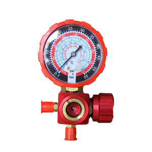Brass <strong>Manifold</strong> <strong>Gauge</strong> Set HVAC Refrigeration System Auto air Conditioner AC Charging <strong>R134A</strong> R22 R12 R502 <strong>Manifold</strong> <strong>Gauge</strong> - Product Image 2