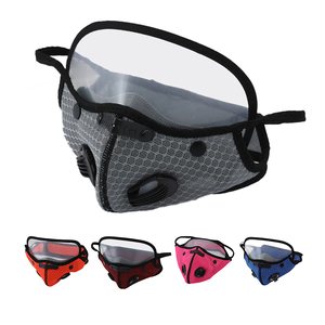 Masker Pelindung Wajah Penuh Anti Angin untuk Berkendara di Luar Ruangan, Bernapas, dan Melindungi dari Sinar Matahari dengan Kacamata - Product Image 1