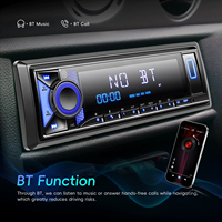 Lecteur MP3 de voiture 4,2 pouces, écran tactile HD, Bluetooth, appels mains libres, égaliseur, radio MP4, lecteur multimédia audio