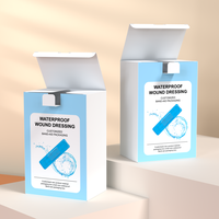 Cajas de Vendajes Personalizadas al por Mayor, Cajas de Papel Impresas Desechables para Vendajes, Empaque con Logotipo OEM, Diseño Médico de Dibujos Animados