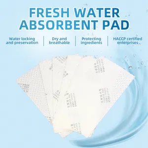 Almofadas absorvente de frutas para embalagens de alimentos, absorventes de vegetais e papel absorvente de qualidade alimentar