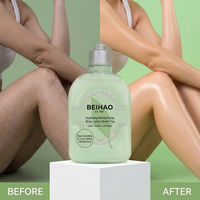 Lotion corporelle hydratante et nourrissante BEIHAO à la vitamine E, glycérine, acide hyaluronique et beurre de karité pour une peau soyeuse et lisse