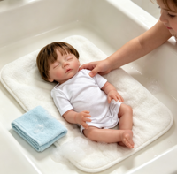 Poupée Reborn réaliste en vinyle de 18 pouces, compagnon de jeu aquatique pour l'entraînement aux soins du nouveau-né et la formation des infirmières de maternité
