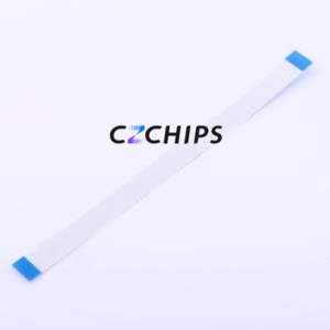 JS05A-12P-100-3-4 FFC Cable (Flexible Flat Cable) P=0.5mm Connector 12P 0.5mm 0.3mm Non-Inverting - Product Image 2