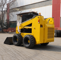 EPA Diesel skidsteer loader con forest mulcher skid steer attacchi