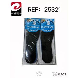 Plantillas Clorofila Insoles Black 35-40 Size Pack Of 12pcs For Shoes - Product Image 3