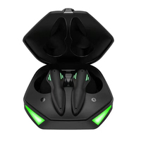 Écouteurs bluetooth de jeu, oreillettes intra-auriculaires, sans fil, prêt à l'emploi, 5.0, nouveau