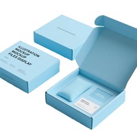 Caja de Embalaje Plegable Biodegradable e Impermeable para Envíos Aéreos, con Forro de Esponja, Personalizable a Todo Color, de Cartón Corrugado
