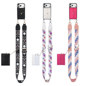 Étui de téléphone portable de luxe en cuir PU avec bandoulière et cordon pour femme, modèle 2025, pour <span class=keywords><strong>iPhone</strong></span> 17 - Product Image 6