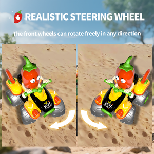 Auto a Control Remoto de Alta Velocidad de 2.4GHz, Y05 Mini, Juguete Eléctrico RC con Forma de Chile, Listo para Usar en Interiores y Exteriores para Niños - Product Image 3