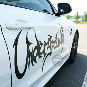 Logo personalizzato parabrezza impermeabile in PVC lettera di trasferimento decalcomanie per finestrino auto in vinile <span class=keywords><strong>adesivi</strong></span> decalcomanie per auto - Product Image 3