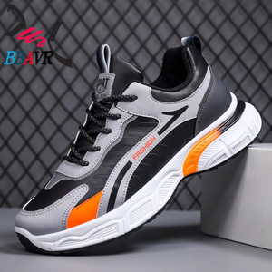 Zapatos Deportivos Casuales de PU para Hombre, Diseño para Exteriores, Transpirables, Antideslizantes, para Uso Diario, Primavera/Otoño - Product Image 5