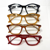 Nouvelles montures optiques carrées en acétate de haute qualité pour femmes, collection 2026, en promotion, déstockage