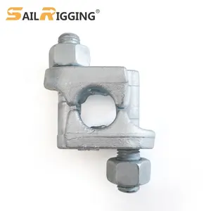 1 1/4 Forged Wire Rope Clips Hot Dip Galvanized Drop Forged Fist Grip Clips Wire Rope Connecting