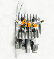 Moteur de moto ZEDA90 PRO 2 temps 80cc/YD100, course 50mm, refroidissement par air, double bougies d'allumage