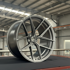 Cerchi da Corsa Velochi Personalizzati Forgiati Concavi Profondi Spazzolati Lucidati 5x120 5x112 5x114.3 18 19 20 21 22 Pollici - Product Image 4