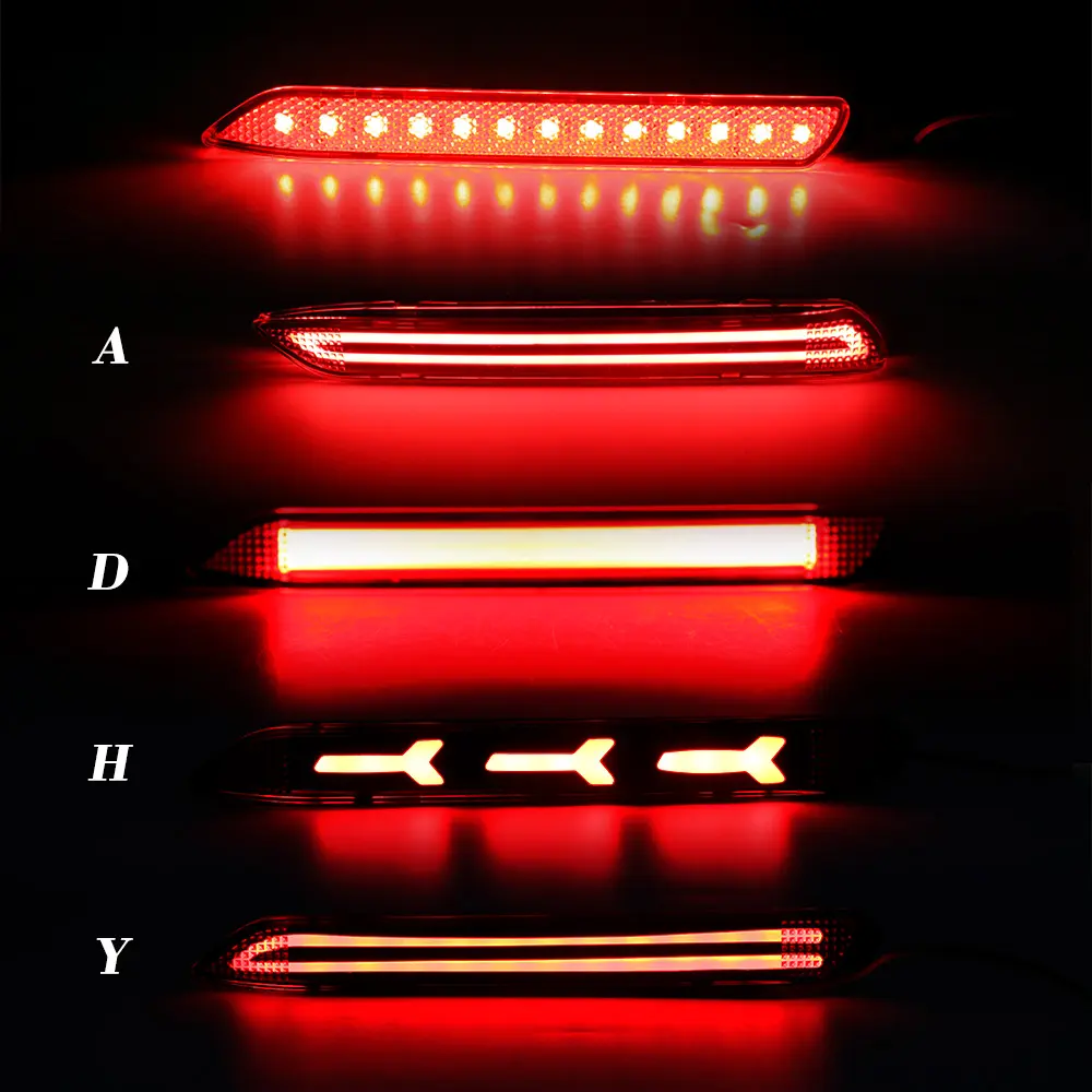 Светодиодный задний фонарь YCL, задний фонарь на бампер, задний отражатель для Alphard 20 camry 6th reiz, светодиодный фонарь с тремя функциями