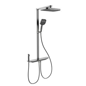 Vimijia – Ensemble de pomme de douche murale à quatre vitesses, entièrement en cuivre chromé, exclusivité transfrontalière, avec accessoires de surpression - Product Image 2