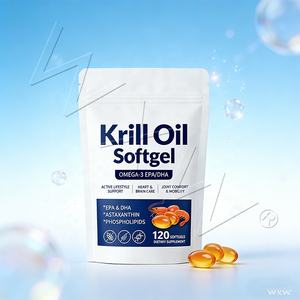 Yüksek Etkili Antarktika <span class=keywords><strong>Krill</strong></span> Yağı Yumuşak Kapsülleri Beyin ve Kalp Sağlığı İçin Yetişkinler İçin Omega 3 Fosfolipit Takviyeleri - Product Image 4