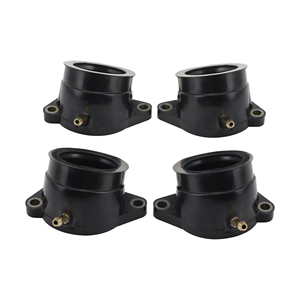 GOOFIT Coupleur de collecteur d'admission pour moto Adaptateur d'interface de carburateur pour moto Remplacement pour YAMAHA FZS1000 <span class=keywords><strong>FZ1</strong></span> Fazer 1000 - Product Image 1