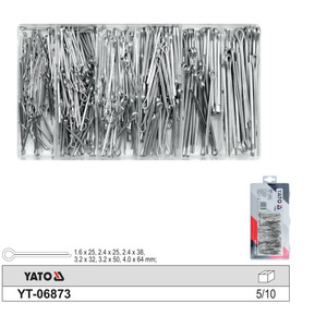 ชุดเข็มกลัดนิรภัยยาโตะ 1.6x25 2.4x25 2.4x38 3.2x32 3.2x50 4.0x64 มม. สำหรับใช้งานทั่วไป ผิวเงา - Product Image 1