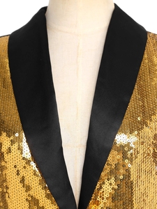 Chaleco elegante para baile latino de salón para mujer, chaleco para banquete, boda, desfile, celebración, trajes de baile latino - Product Image 3