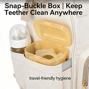 Mordedores Sensoriales para Bebés MHC, Mordedores de Silicona Ecológicos No Tóxicos, Juguetes con Diseño de <span class=keywords><strong>Mono</strong></span> Neutral, Regalo para Bebés - Product Image 4