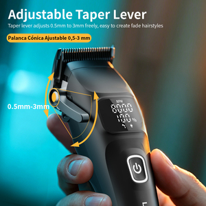 LILIPRO 2027 Nuovo Design di Fabbrica, Macchinetta Tagliacapelli Professionale Senza Fili per Barbiere, <span class=keywords><strong>Tosatrice</strong></span> per <span class=keywords><strong>Uomo</strong></span> con Lama Fade - Product Image 4