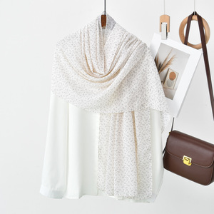 AliExpress vendita calda piccola sciarpa lunga anacardi nuova tinta unita stile etnico avvolgere il collo foulard sud-est asiatico <span class=keywords><strong>bandane</strong></span> - Product Image 4