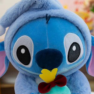 Nuovo Peluche Collezionabile <span class=keywords><strong>Lilo</strong></span> e <span class=keywords><strong>Stitch</strong></span> Super Morbido in Cotone PP, Giocattolo Carino Lavabile Imbottito con Fodera in Rete per Matrimoni, Peso Leggero - Product Image 6