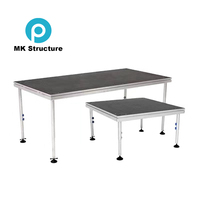 Haute qualité DJ stand aluminium treillis scène assembler pliable Mobile Club DJ éclairage treillis Totem pour boîte de nuit