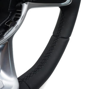 Volante Deportivo de Cuero R para Volkswagen <span class=keywords><strong>Polo</strong></span> Golf 6 Golf 7 <span class=keywords><strong>GTI</strong></span> GTD GTE GLI Passat TRoc Arteon CC Tiguan Atlas <span class=keywords><strong>DSG</strong></span> - Product Image 6