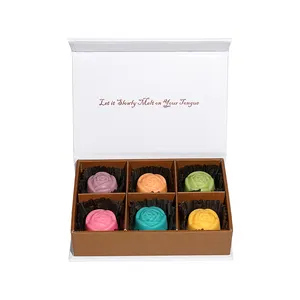 Benutzer definierte High-End-Luxus Bonbon Counter Starre Pappe Wein Erdbeere Valentinstag Schokolade Box Weihnachts tag für Geschenke