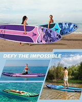Planche à pagaie gonflable Stand up Surf Aquamarine Planche à pagaie de pêche avec siège de kayak