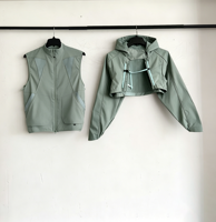Veste-gilet convertible pour homme, coupe-vent, résistante à l'eau, multi-poches, légère, style montagne, ODM OEM